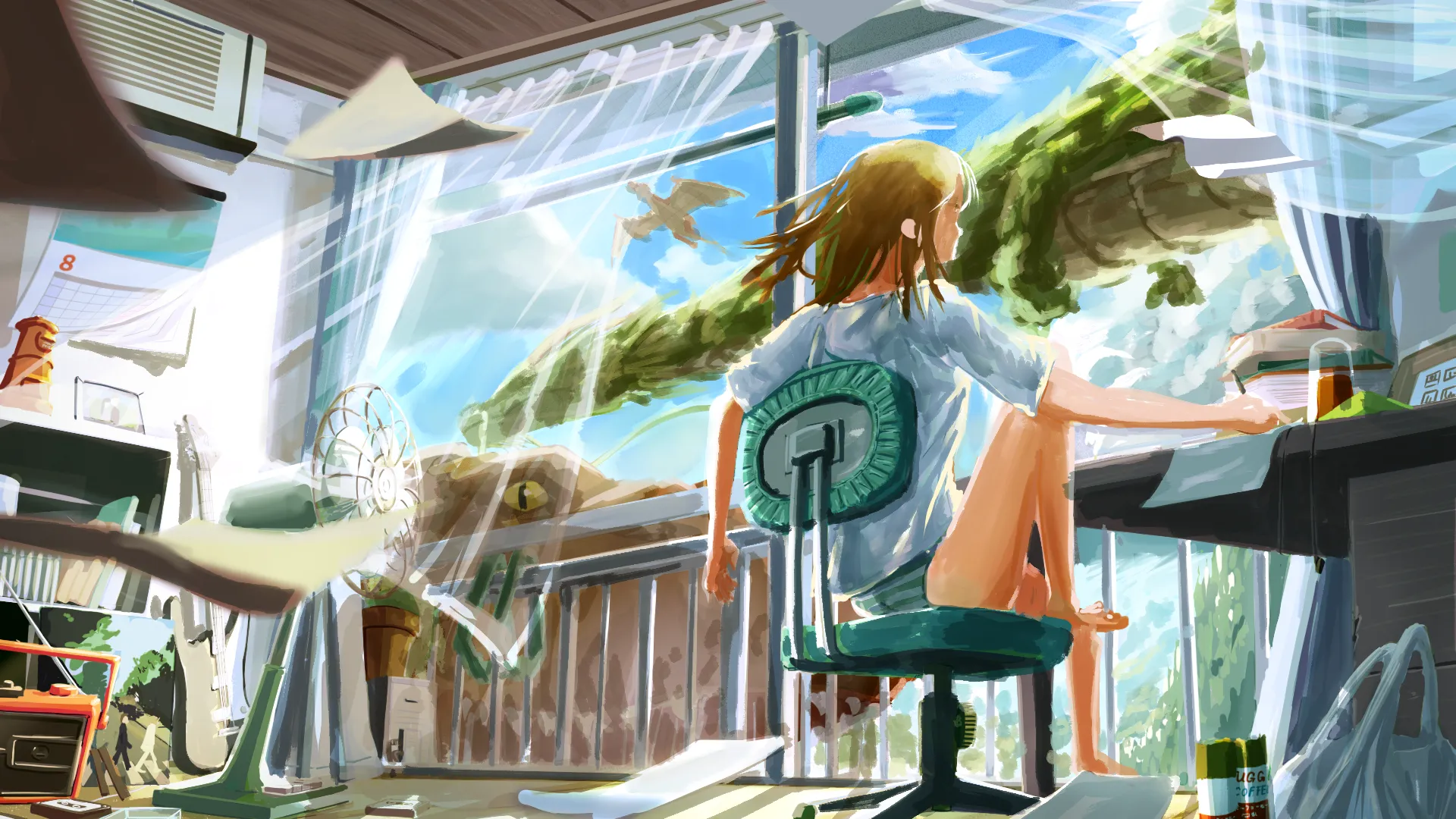 少女の夢想